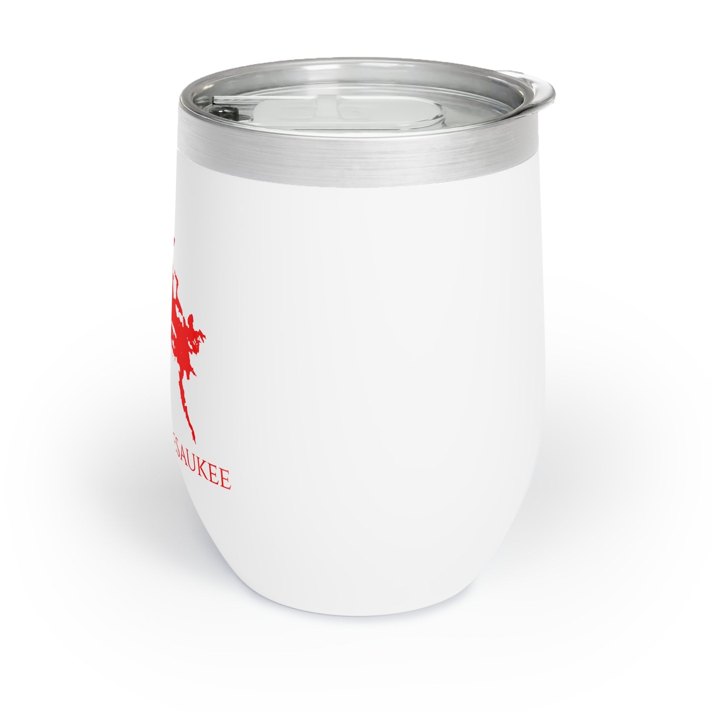Lake Winnipesaukee, NH Wine Tumbler-Red
