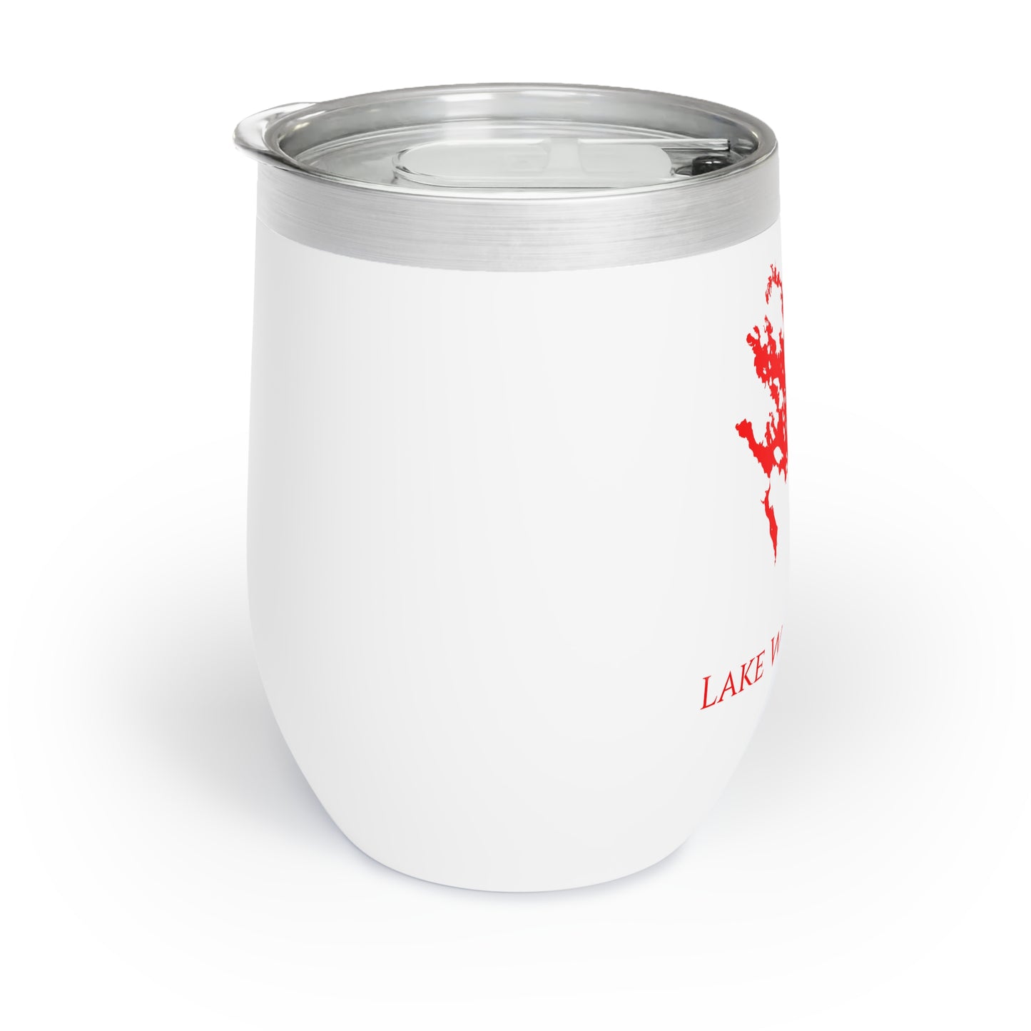 Lake Winnipesaukee, NH Wine Tumbler-Red