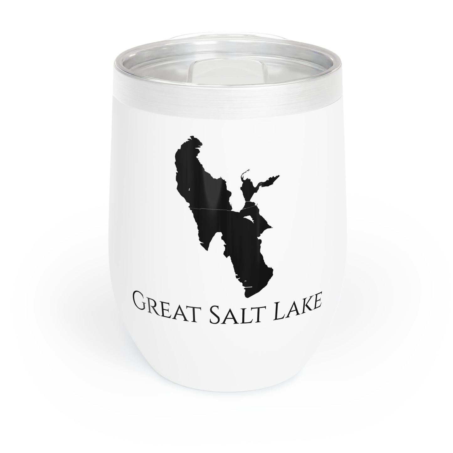 Great Salt Lake, NV Wine Tumbler Front View