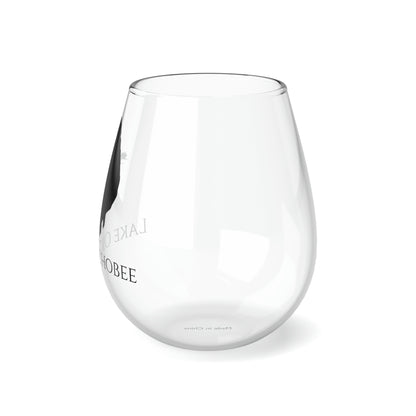 Lake Okeechobee, FL Stemless Wine Glass