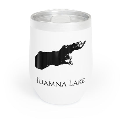 Iliamna Lake, AK Wine Tumbler Front View