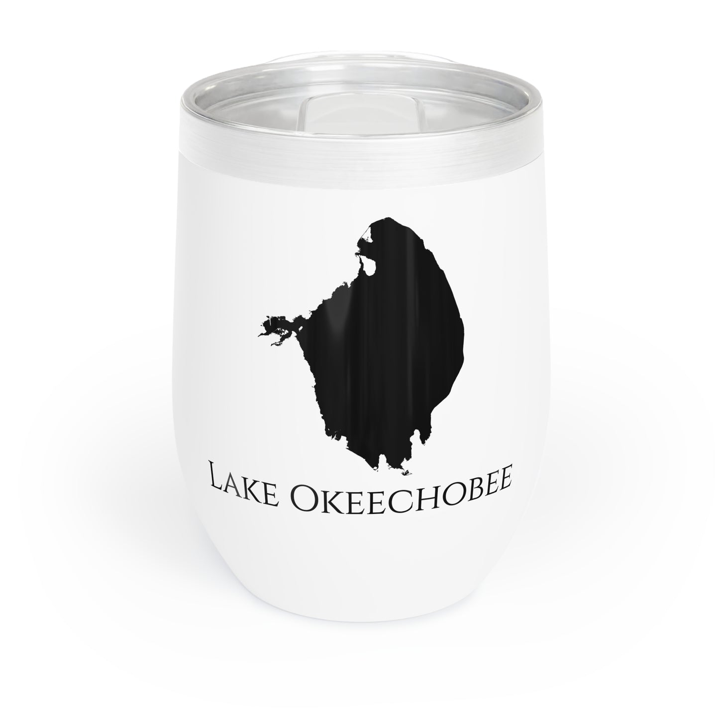 Lake Okeechobee, FL Wine Tumbler Front View