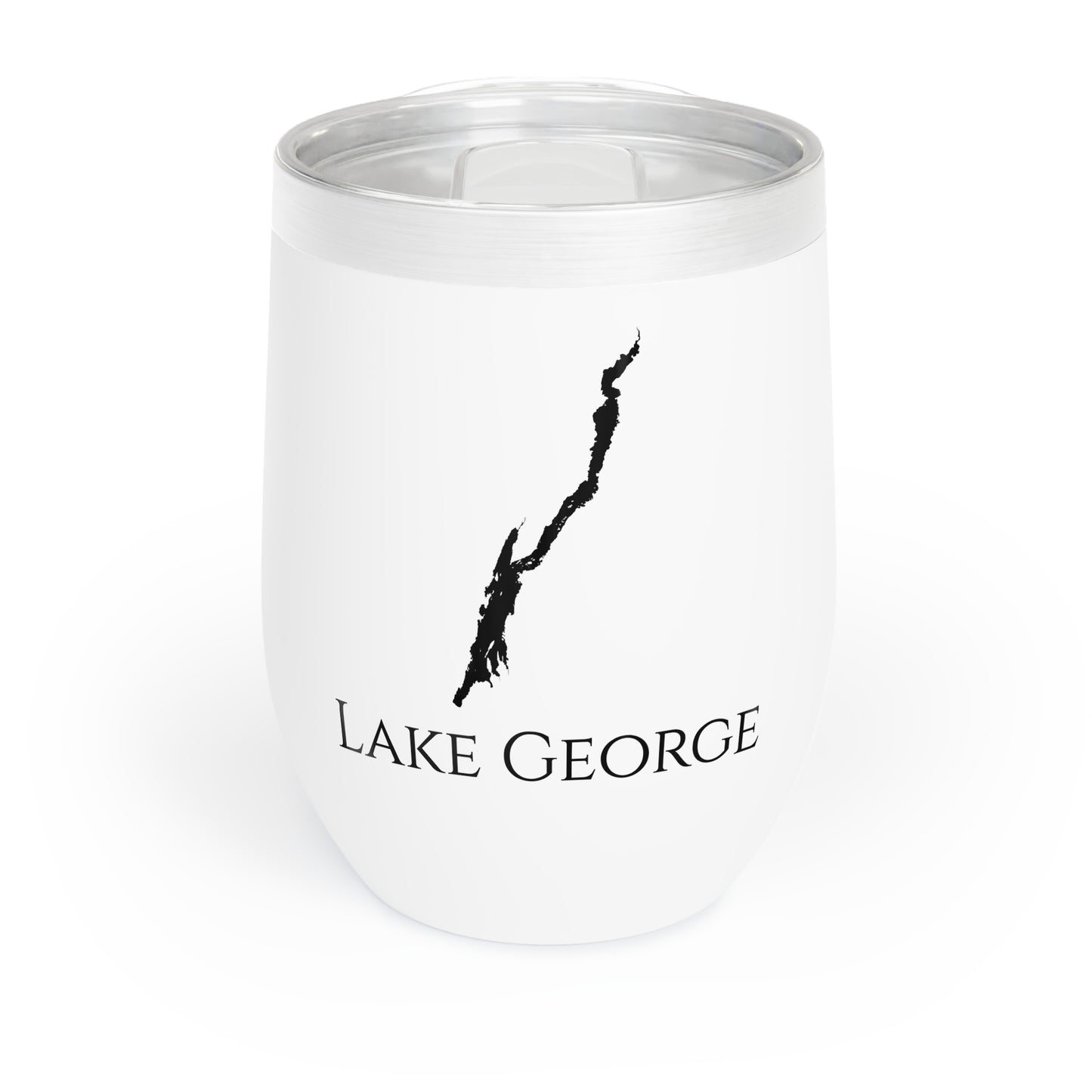 Lake George, NY Wine Tumbler Front View