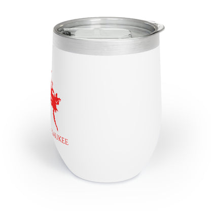 Lake Winnipesaukee, NH Wine Tumbler-Red