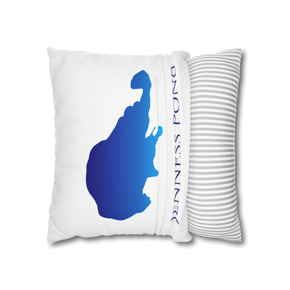Jenness Pond Square Pillowcase