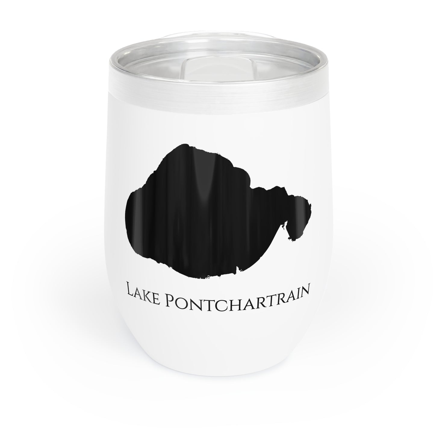 Lake Pontchartrain, MS Wine Tumbler Front View