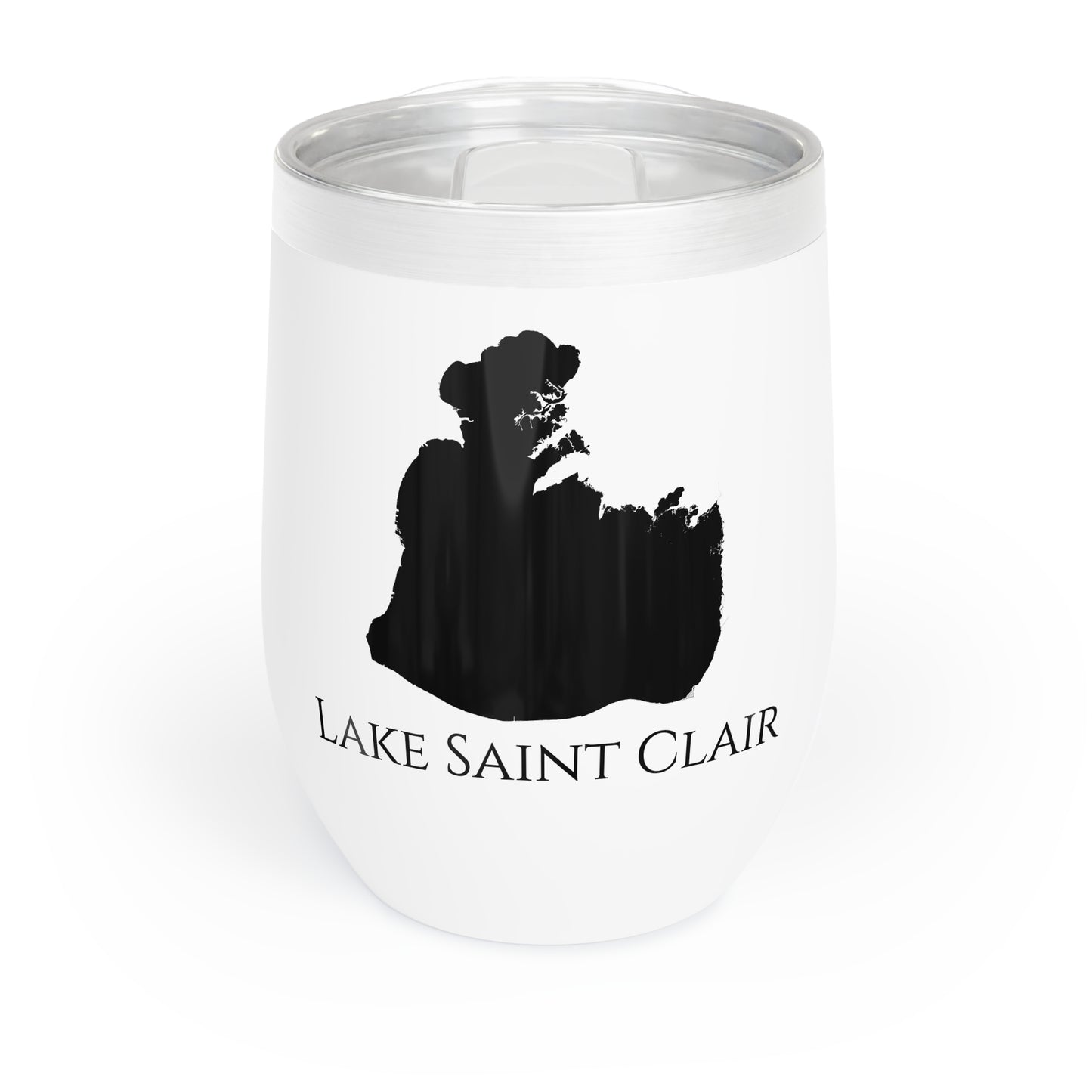 Lake Saint Clair, MI Wine Tumbler Front View