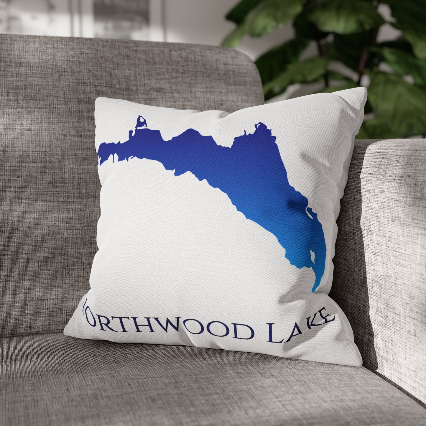 Northwood Lake Square Pillowcase
