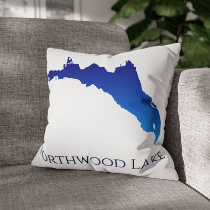Northwood Lake Square Pillowcase
