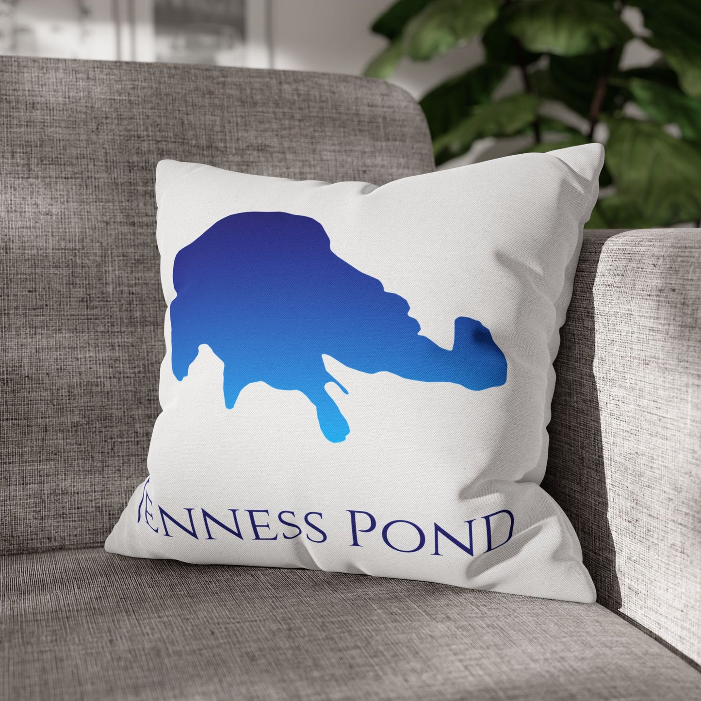 Jenness Pond Square Pillowcase