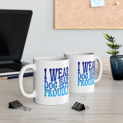 I_WEAR_DOG_HAIR_PROUDLY - Two at Desk