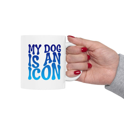 MY_DOG_IS_AN_ICON - Holding Cup