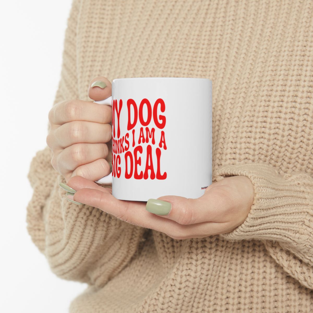 MY_DOG_THINKS_I_AM_A_BIG_DEAL - Sweater