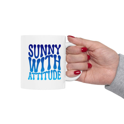 SUNNY_WITH_ATTITUDE - Holding Cup