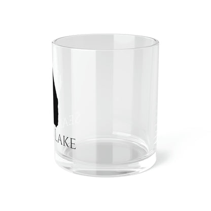 Searles Lake Bar Glass, California lake gift - 10oz Right Side View