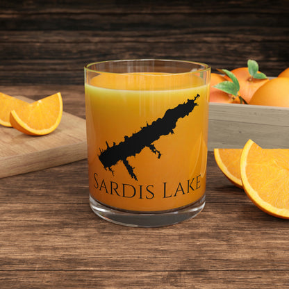 Sardis Lake Bar Glass, Mississippi lake gift - 10oz Orange Juice View