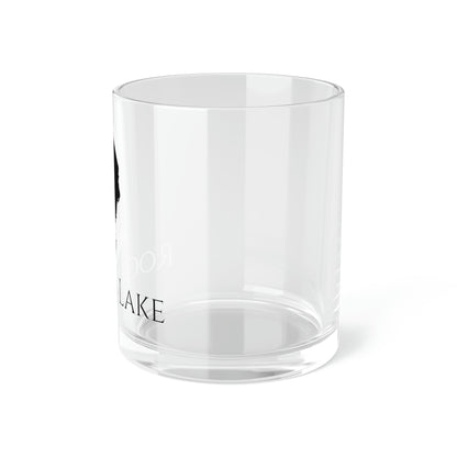 Rogers Lake Bar Glass, California lake gift - 10oz Right Side View