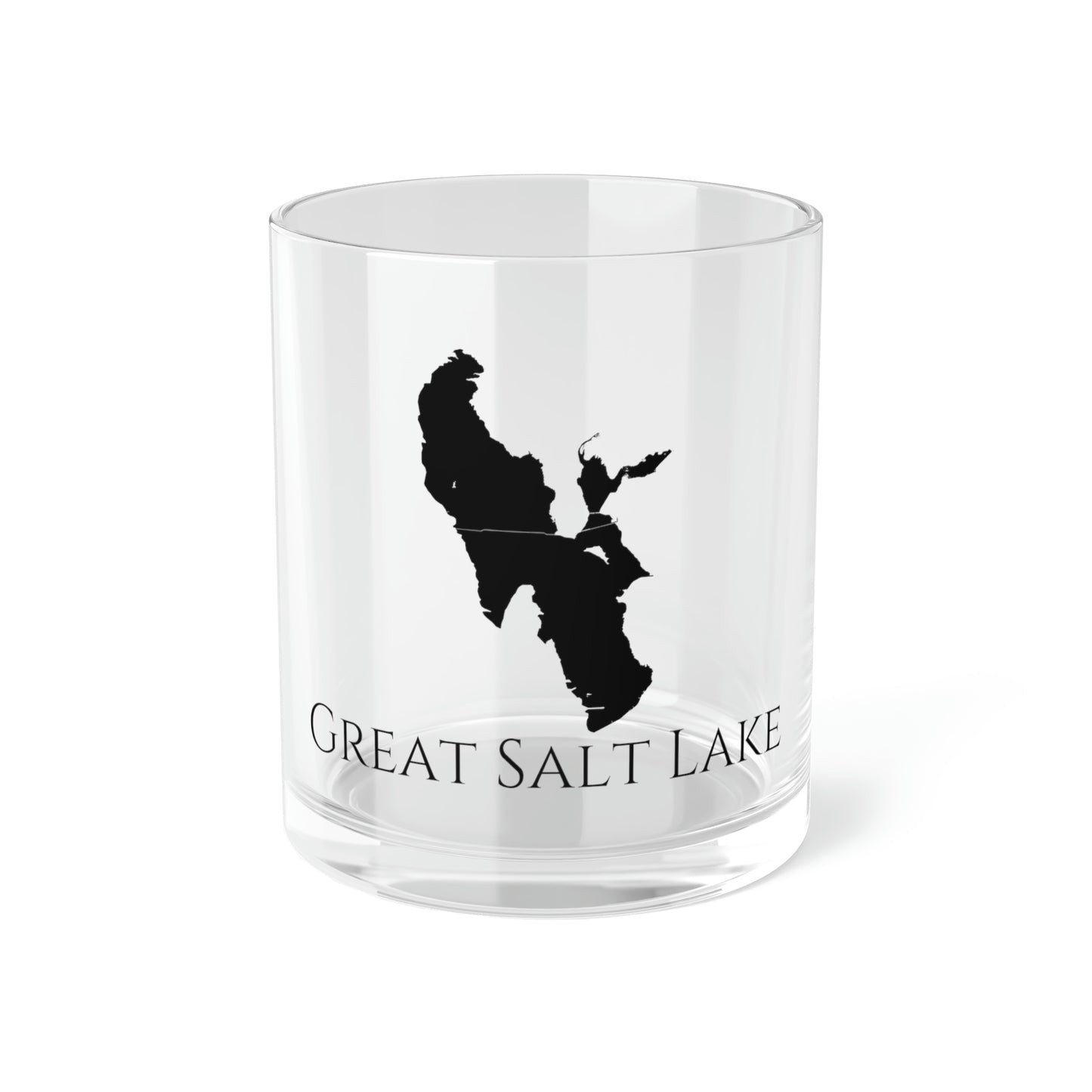 Great Salt Lake Bar Glass, Nevada lake gift - 10oz Front View