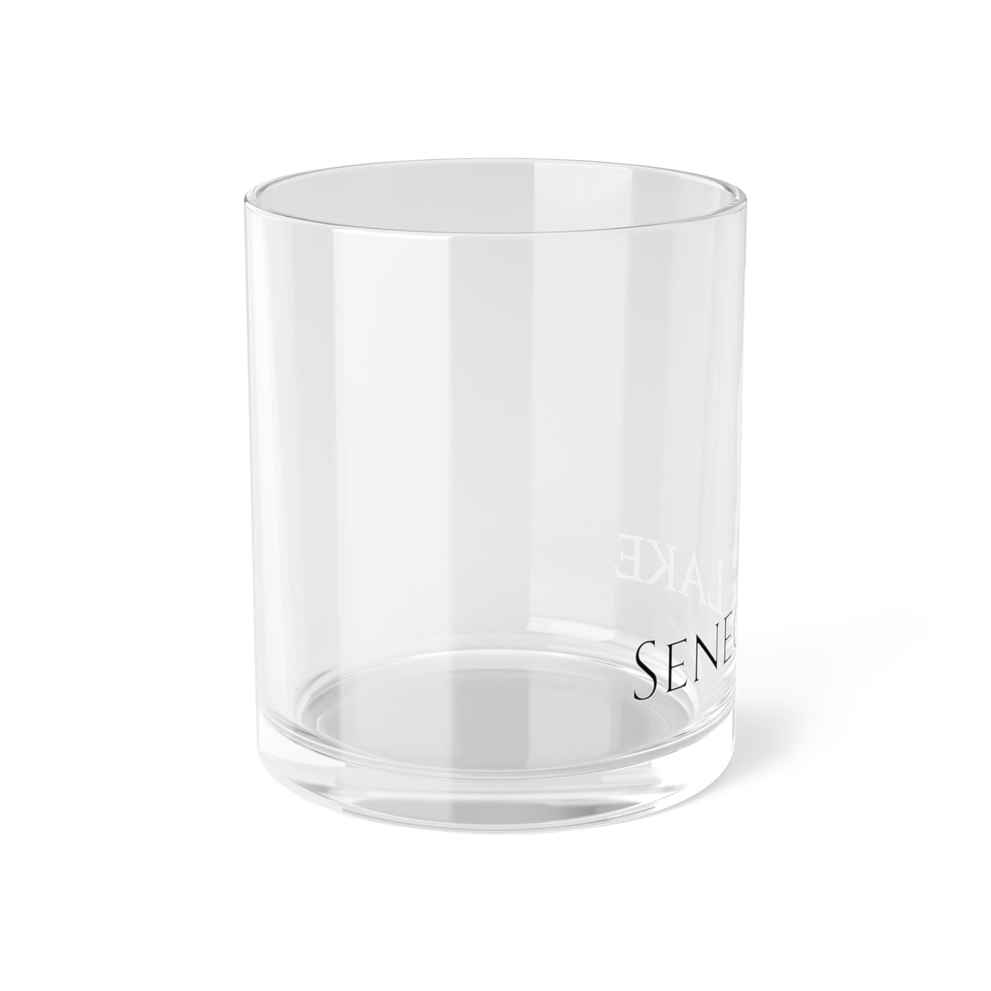 Seneca Lake Bar Glass, New York lake gift - 10oz Left Side View