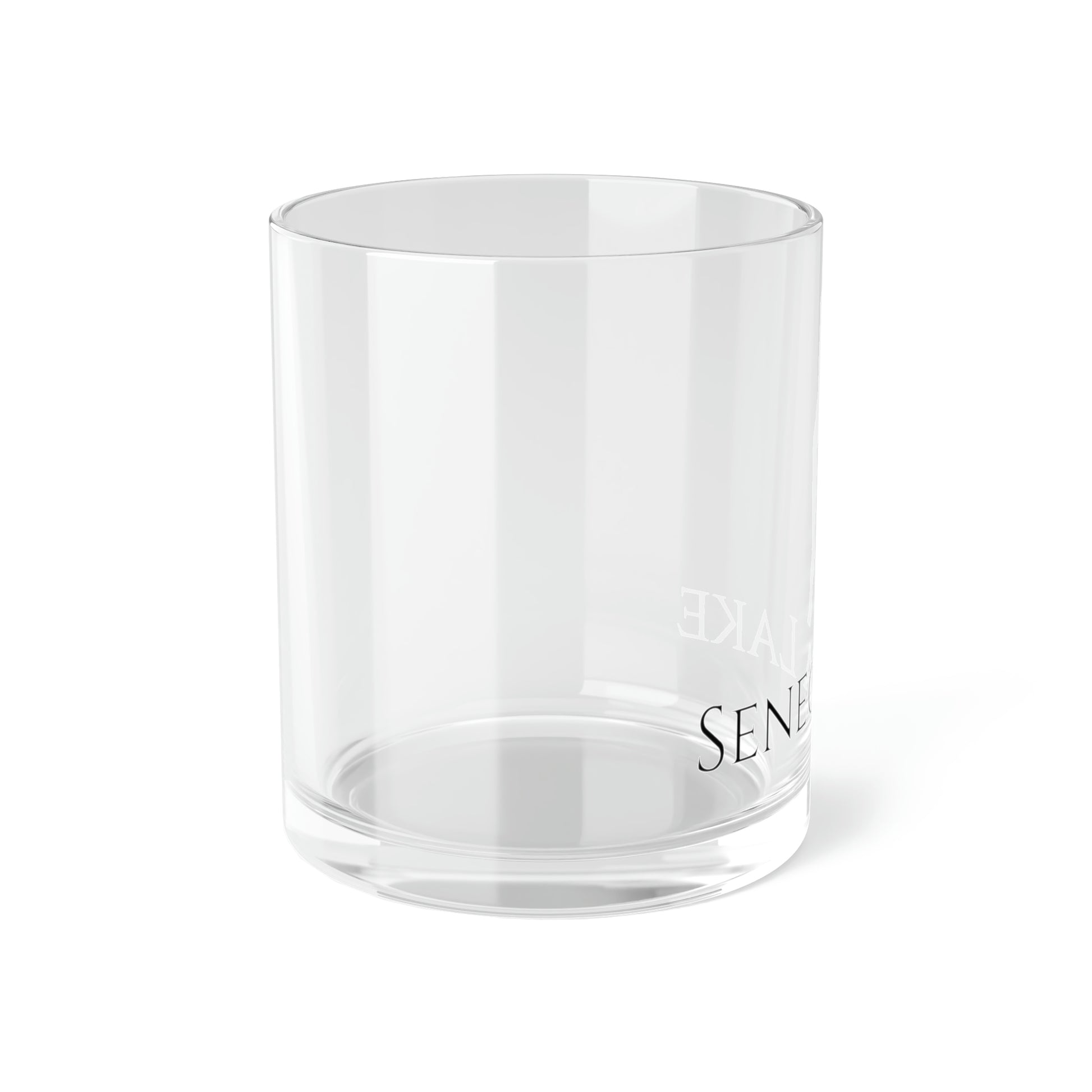 Seneca Lake Bar Glass, New York lake gift - 10oz Left Side View