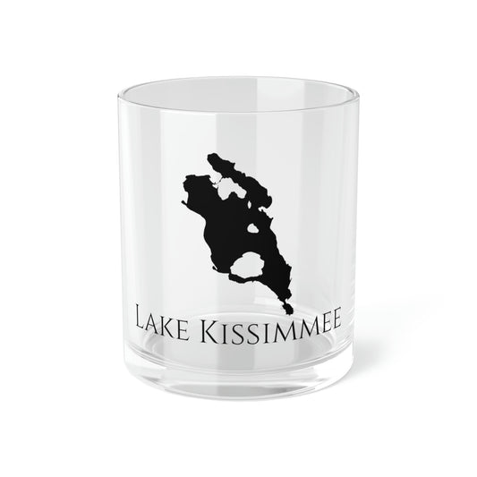 Lake Kissimmee Bar Glass, Florida lake gift - 10oz Front View