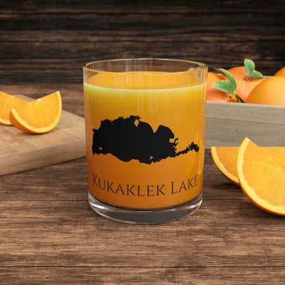 Kukaklek Lake Bar Glass, Alaska lake gift - 10oz Orange Juice View