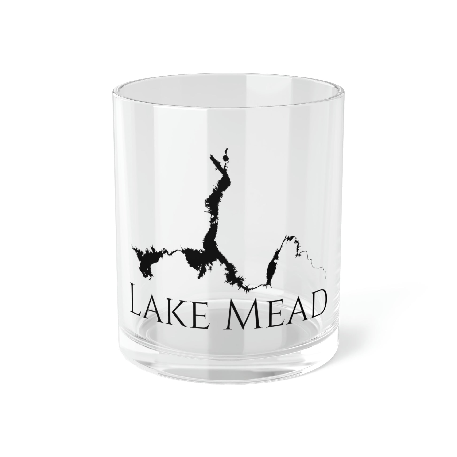 Lake Mead Bar Glass, Arizona lake gift - 10oz Front View