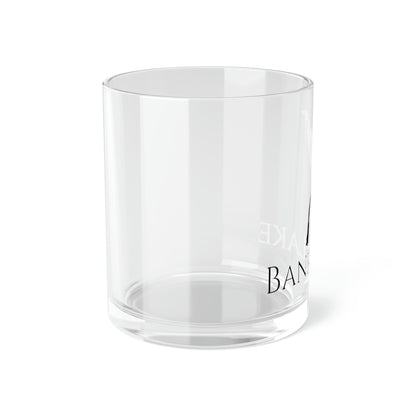 Banks Lake Bar Glass, Washington lake gift - 10oz Left Side View