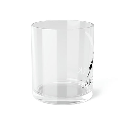 Lake Clark Bar Glass, Alaska lake gift - 10oz Left Side View