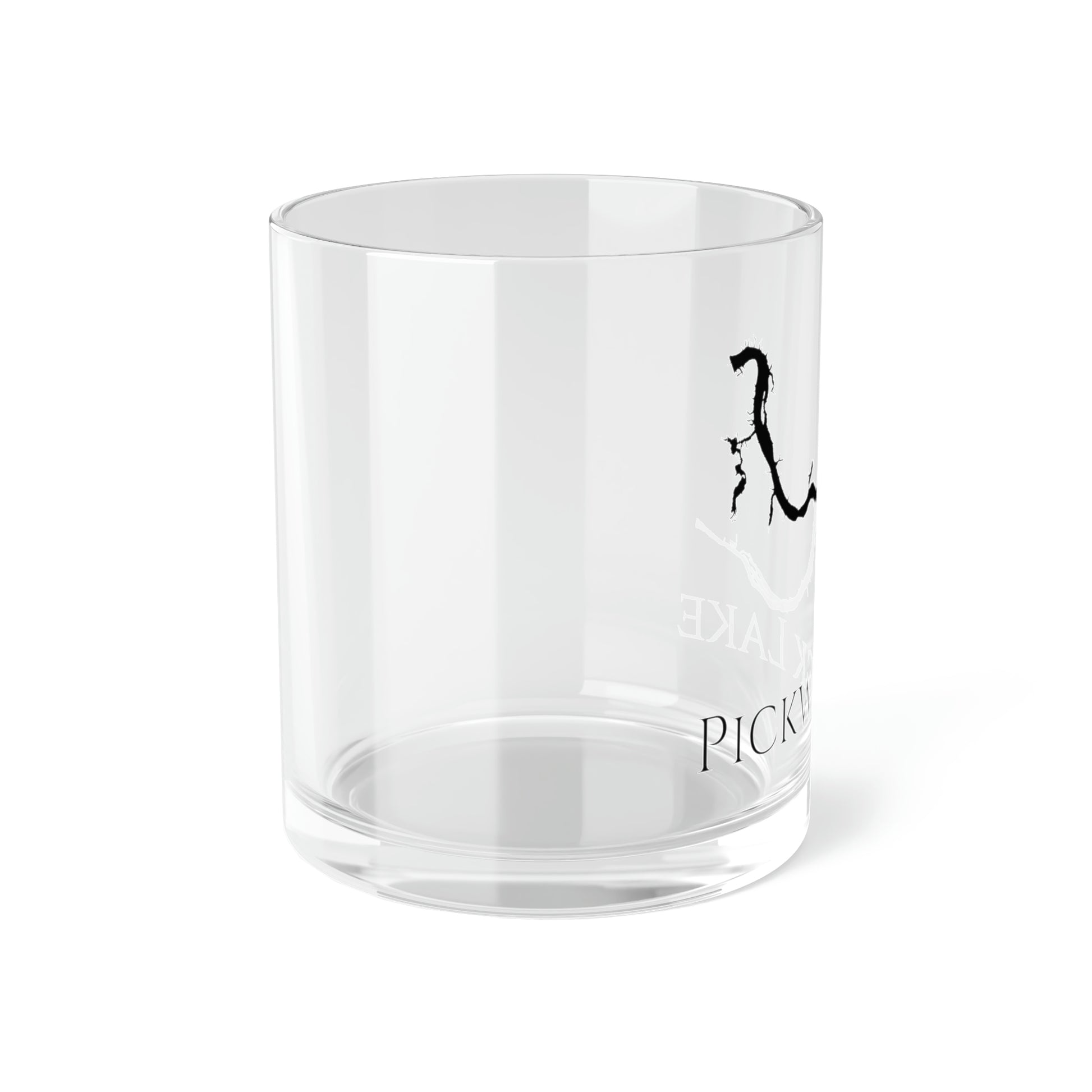 Pickwick Lake Bar Glass, Mississippi, Alabama, Tennessee lake gift - 10oz Left Side View