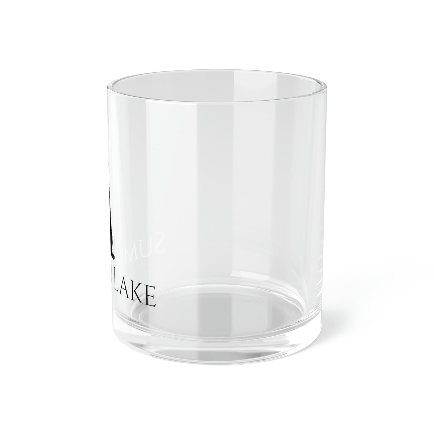 Summer Lake Bar Glass, Oregon lake gift - 10oz Right Side View