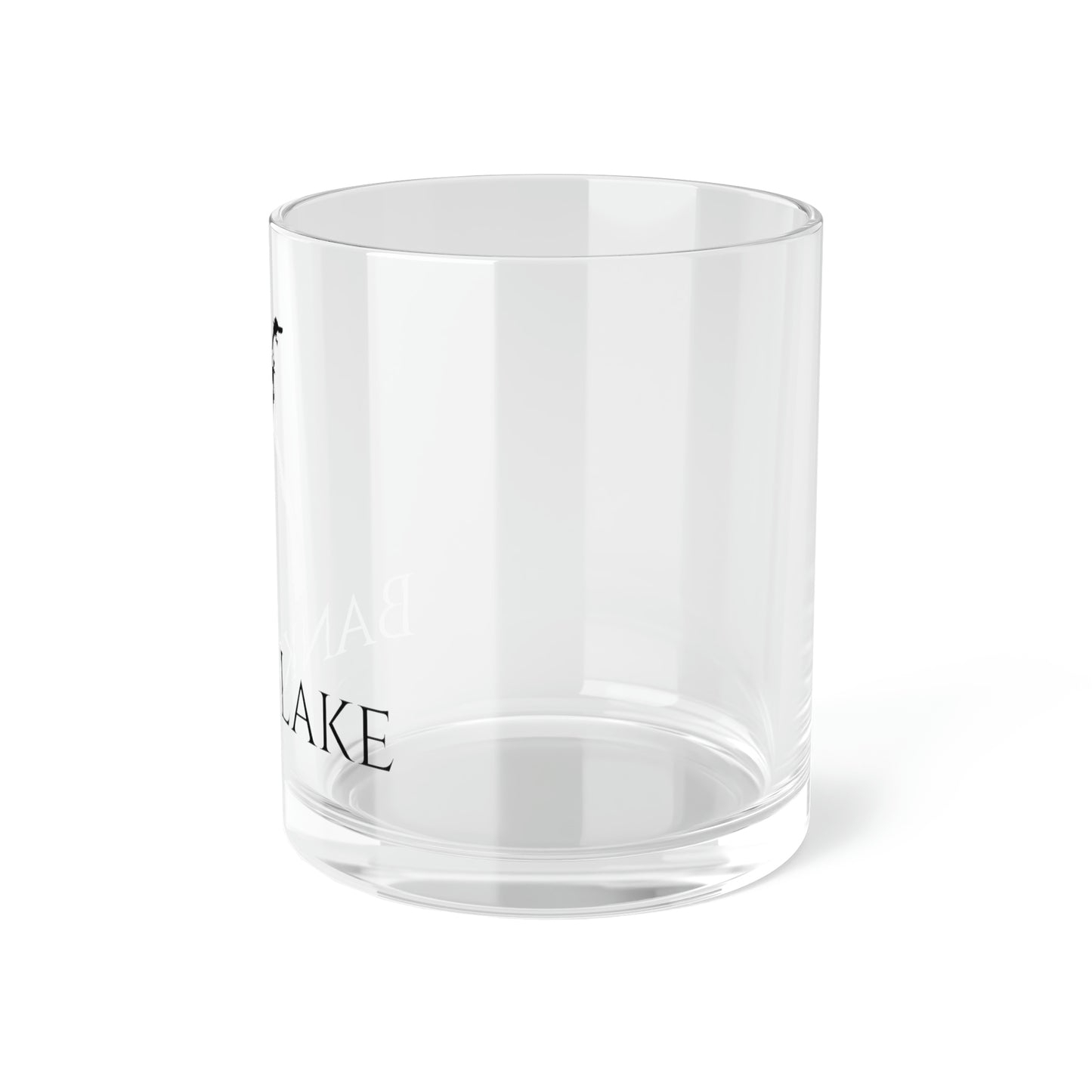 Banks Lake Bar Glass, Washington lake gift - 10oz Right Side View