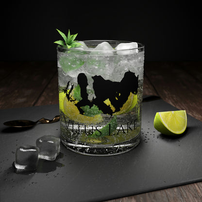 Vitus Lake Bar Glass, Alaska lake gift - 10oz Cocktail View