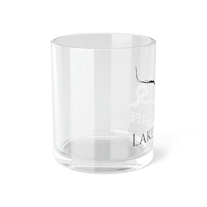 Lake Sharpe Bar Glass, South Dakota lake gift - 10oz Left Side View