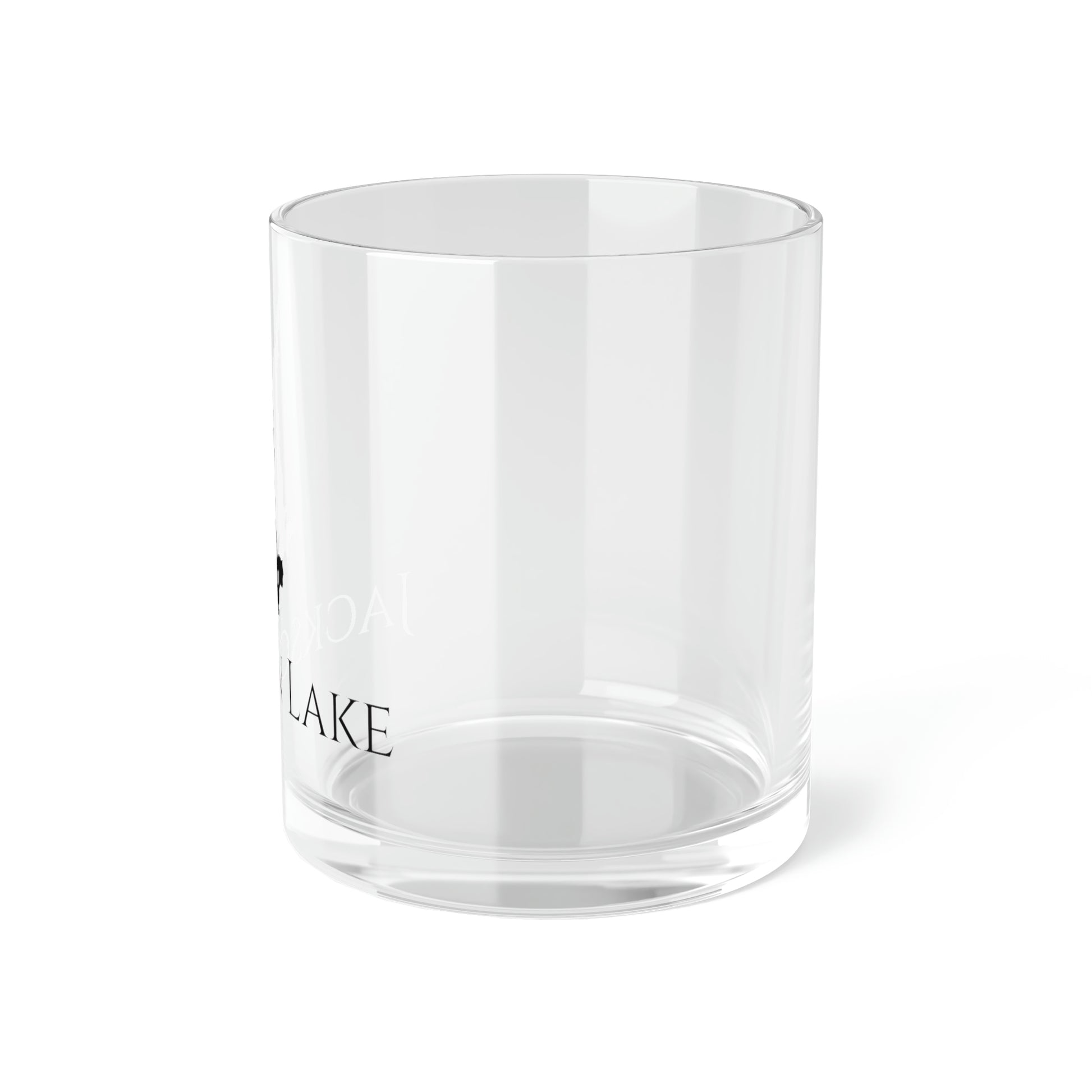 Jackson Lake Bar Glass, Wyoming lake gift - 10oz Right Side View