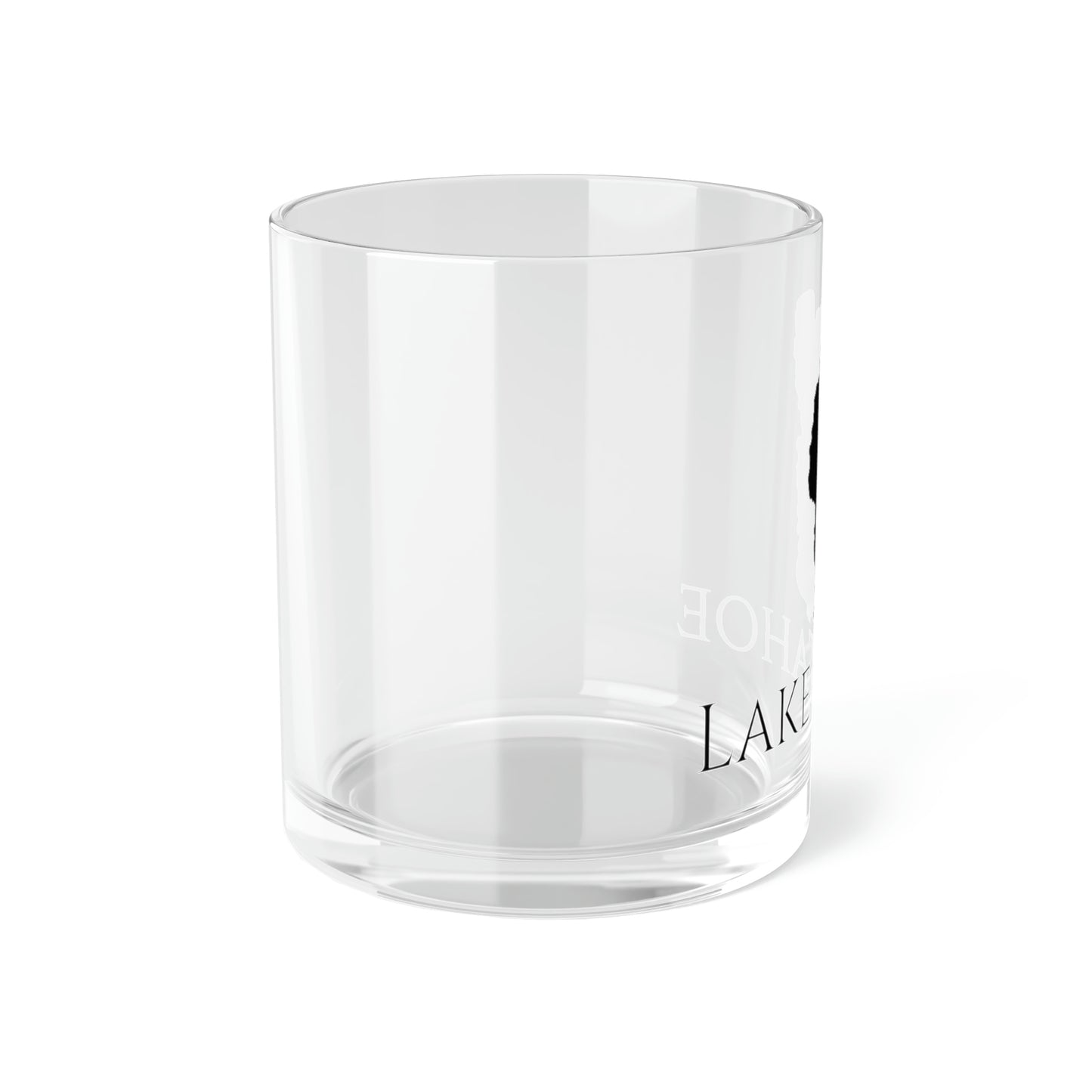 Lake Tahoe Bar Glass, Nevada lake gift - 10oz Left Side View