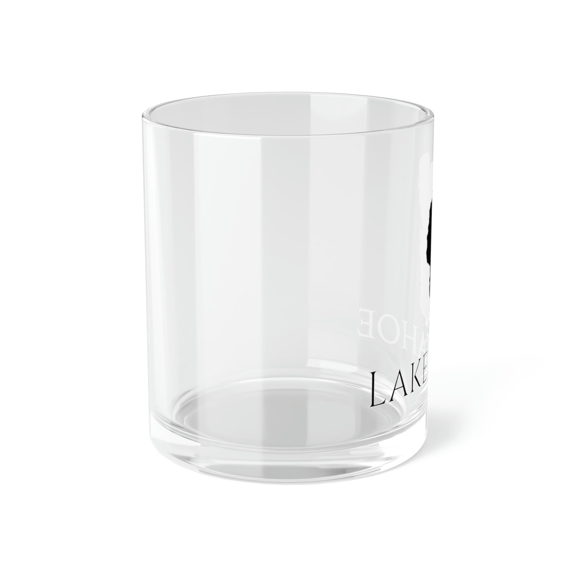 Lake Tahoe Bar Glass, Nevada lake gift - 10oz Left Side View