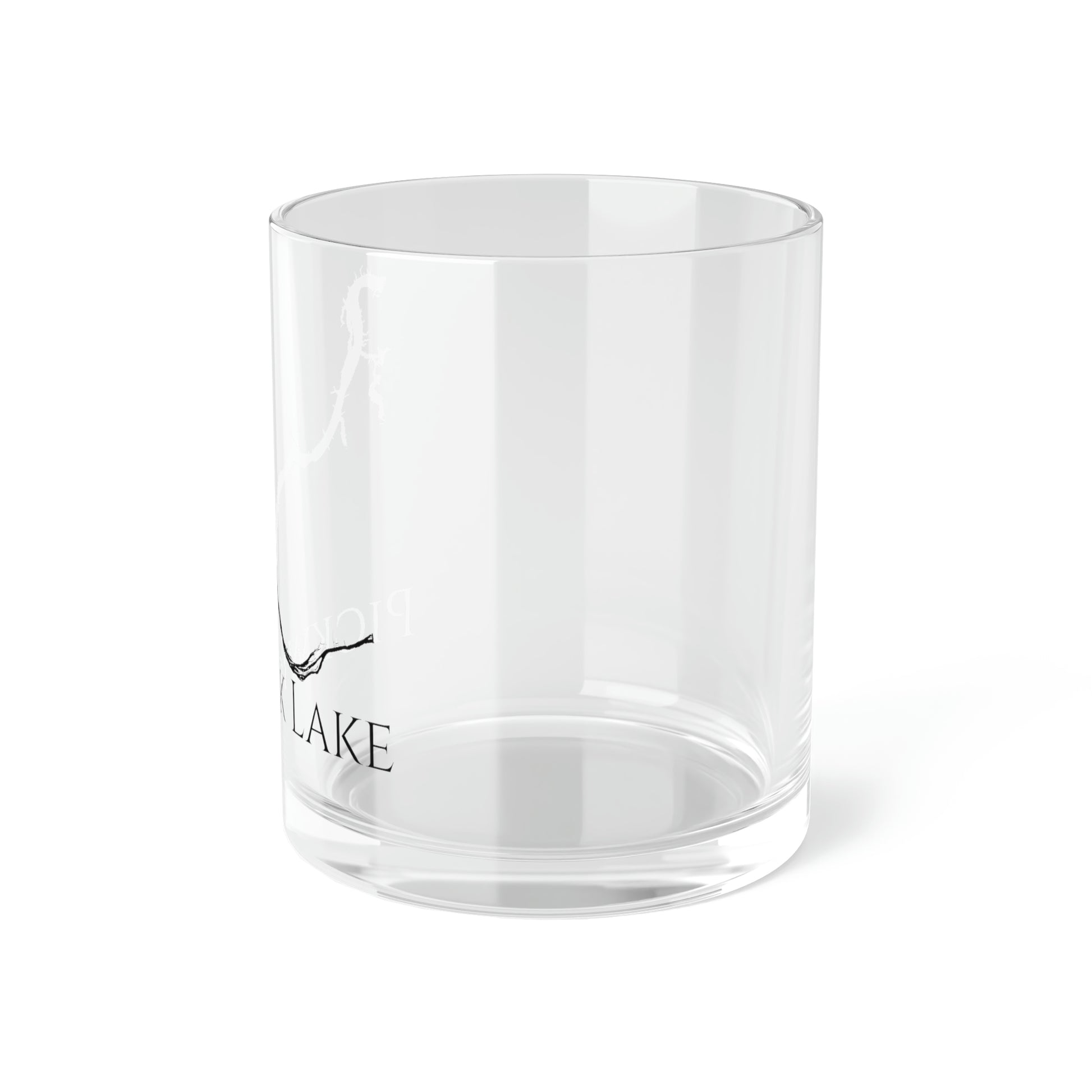 Pickwick Lake Bar Glass, Mississippi, Alabama, Tennessee lake gift - 10oz Right Side View