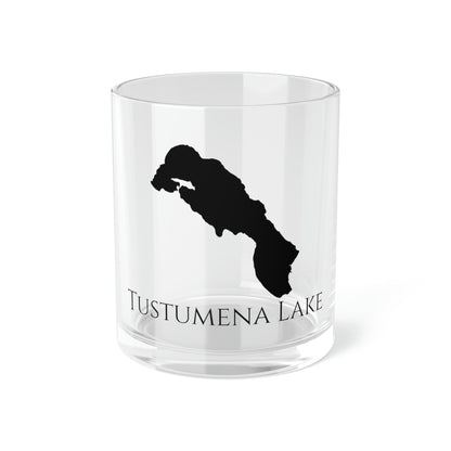 Tustumena Lake Bar Glass, Alaska lake gift - 10oz Front View