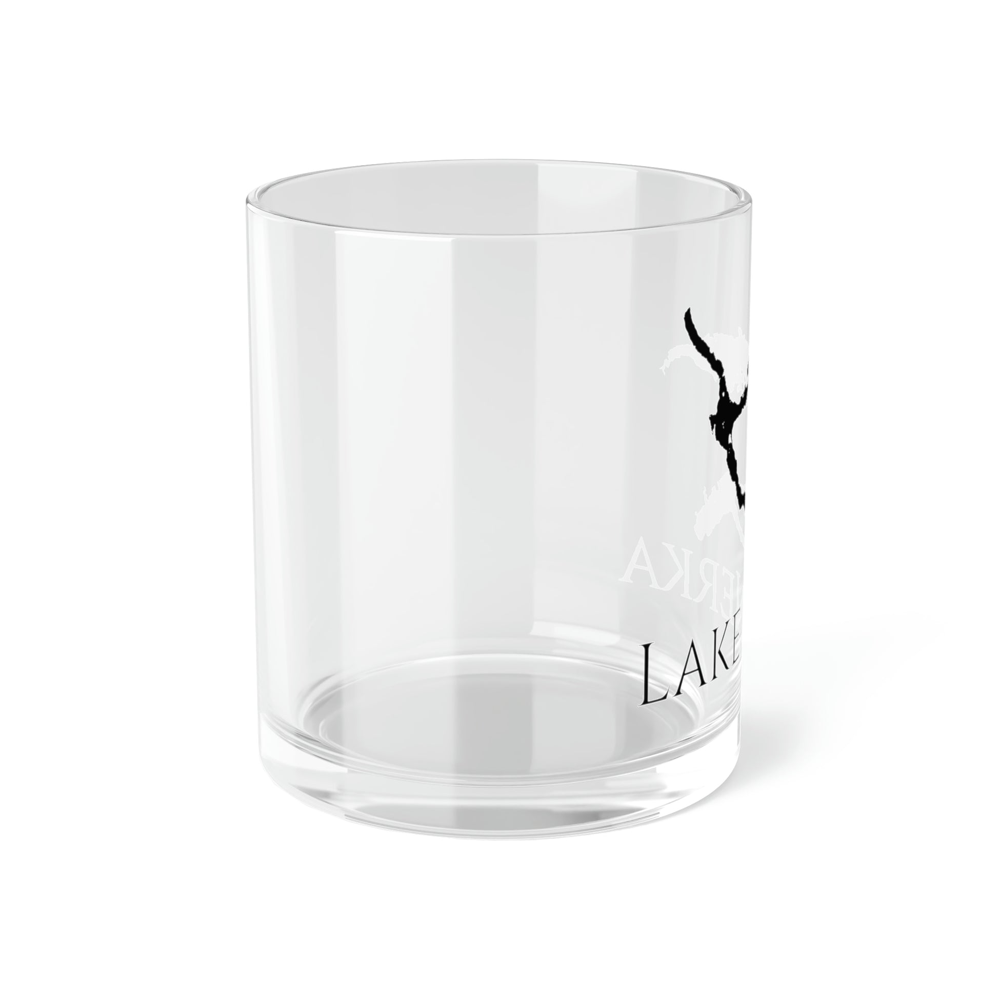 Lake Nerka Bar Glass, Alaska lake gift - 10oz Left Side View