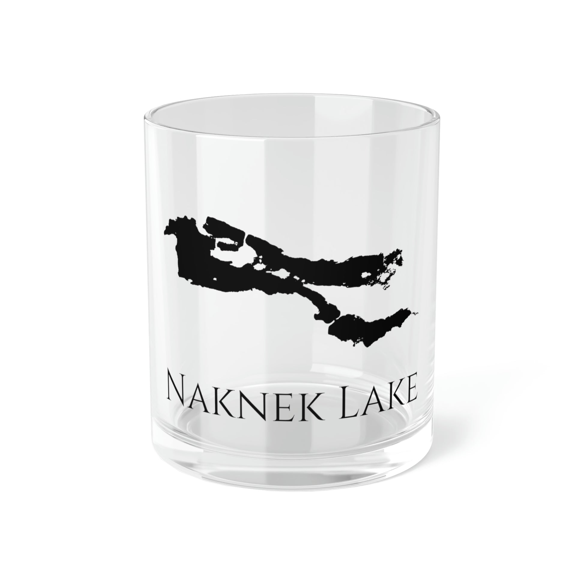 Naknek Lake Bar Glass, Alaska lake gift - 10oz Front View