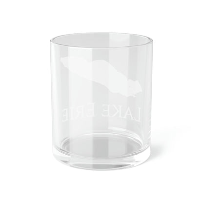 Lake Erie Bar Glass, New York lake gift - 10oz Back View