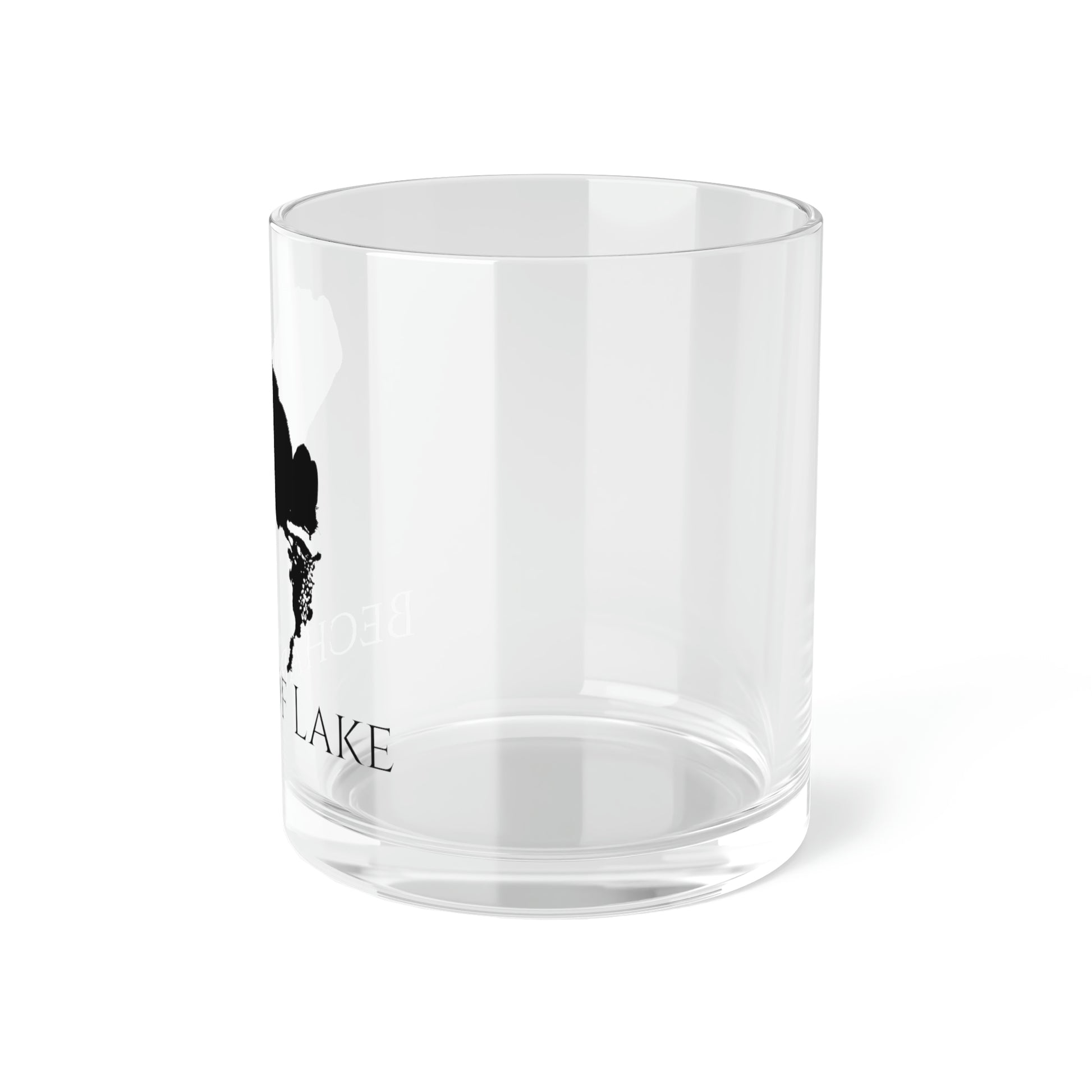 Becharof Lake Bar Glass, Alaska lake gift - 10oz Right Side View