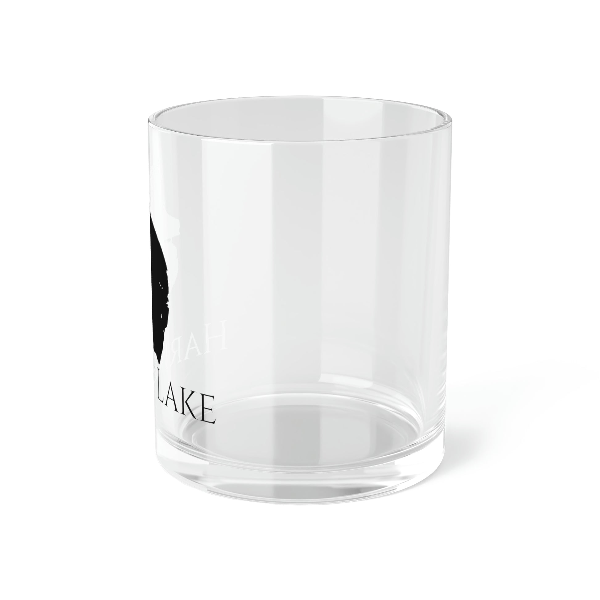 Harney Lake Bar Glass, Oregon lake gift - 10oz Right Side View