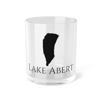 Lake Abert Bar Glass, Oregon lake gift - 10oz Front View