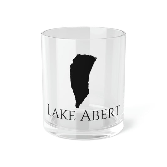 Lake Abert Bar Glass, Oregon lake gift - 10oz Front View