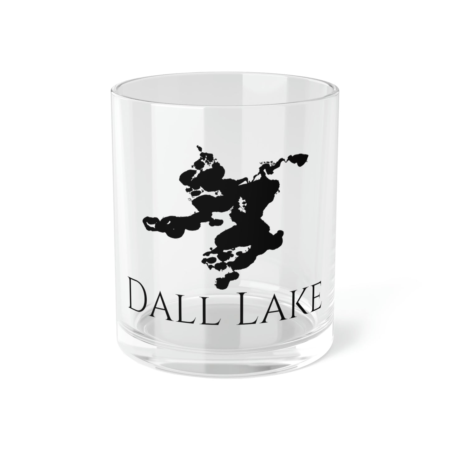 Dall Lake Bar Glass, Alaska lake gift - 10oz Front View