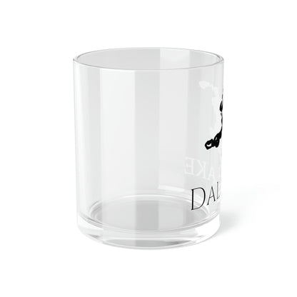 Dall Lake Bar Glass, Alaska lake gift - 10oz Left Side View