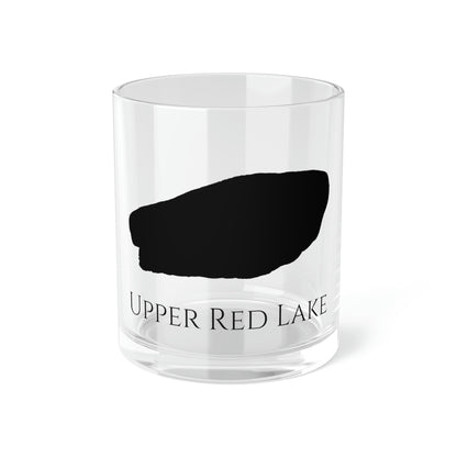 Upper Red Lake Bar Glass, Minnesota lake gift - 10oz Front View