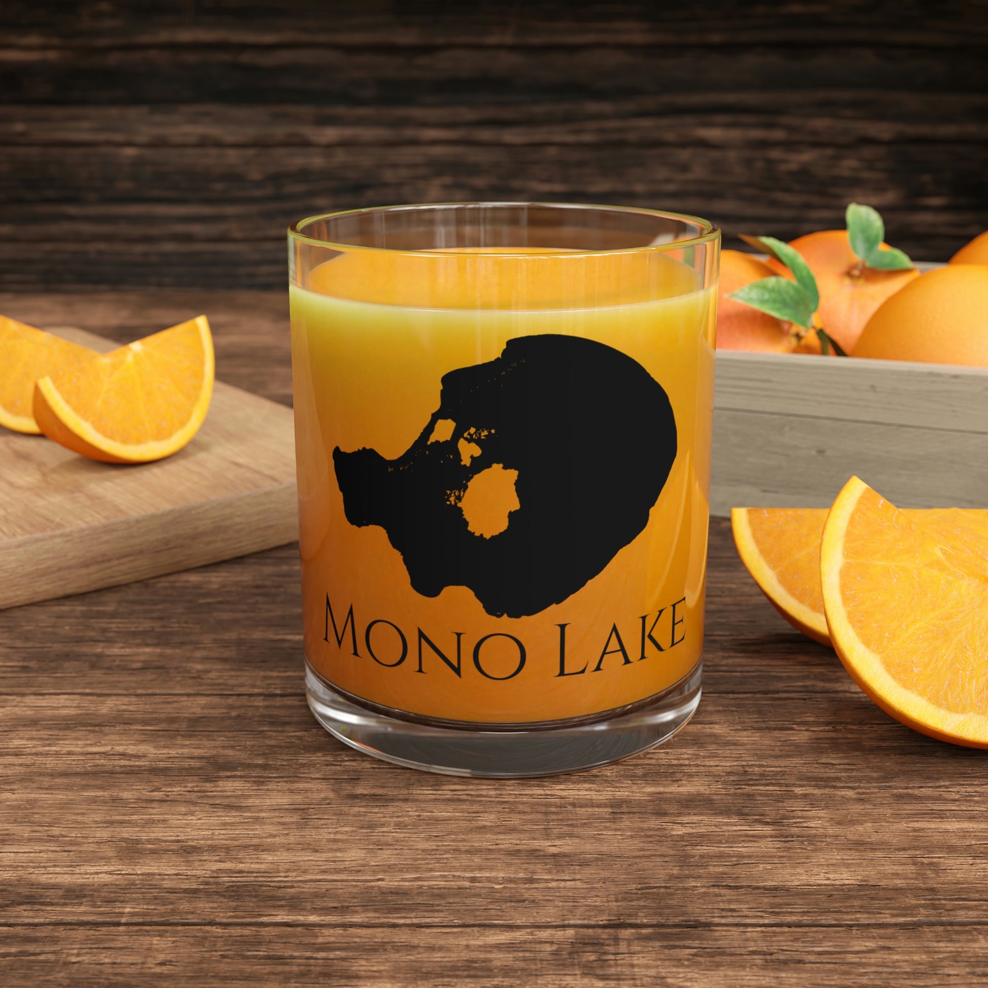 Mono Lake Bar Glass, Nevada lake gift - 10oz Orange Juice View